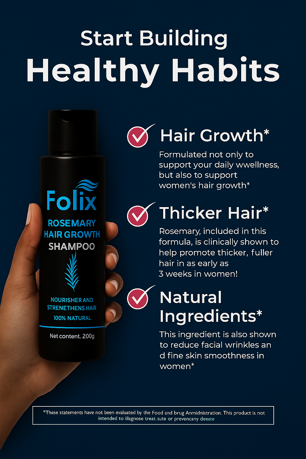 Folix hair growth Shampoo